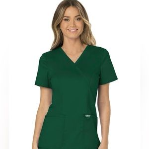 Hunter green Cherokee scrubs